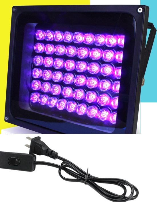 50 Watt UV Lamp 365 nm 395 nm for Ultraviolet curing mechine