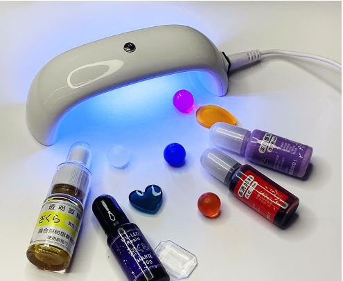 (image for) 5V 6W UV LED light Nail Nail Dryer Gel Nail lamp Nail Art Tools - Click Image to Close