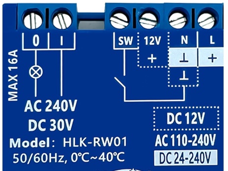 (image for) Wi-Fi Controlled Relay switch 16A - Works with Amazon Alexa, wifi relay switch 110V 220v, smart relay switch 12v 24V, smart home relay switch