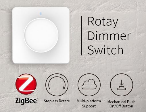ZigBee phase Dimmer switch Automation Google Home Amazon Echo