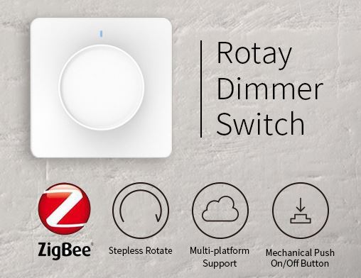 (image for) ZigBee phase Dimmer switch Automation Google Home Amazon Echo - Click Image to Close