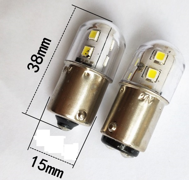 (image for) 5W red, green, yellow, white B15s LED B15d LED instrument Tail Brake LED bulb