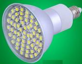 (image for) JDR E11 LED light bulb replacement, 4 watts 60 pcs LEDs