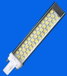 (image for) PL,G24d-1,2,3, single plane 7.5 Watt LED bulb, 85V~265V