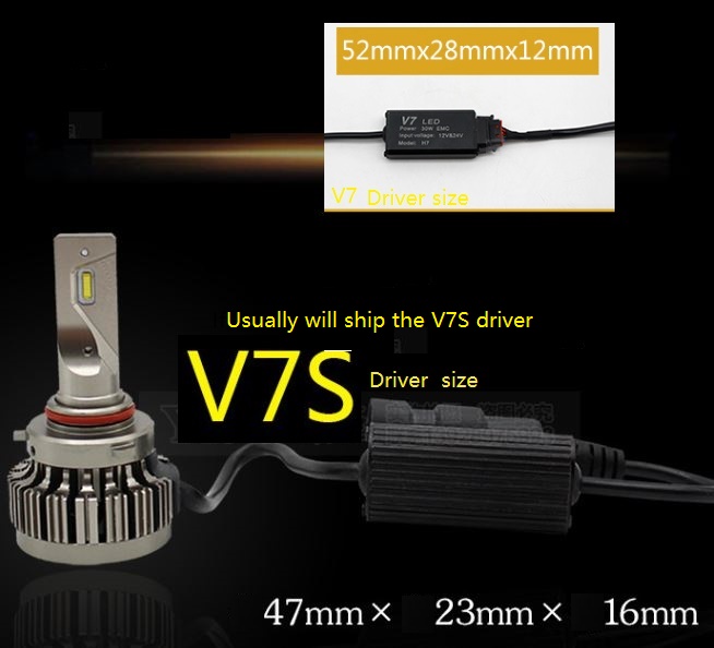 (image for) 30 watt 3600 Lumen led headlights dual beam, CSP LED, DC9~32V - Click Image to Close