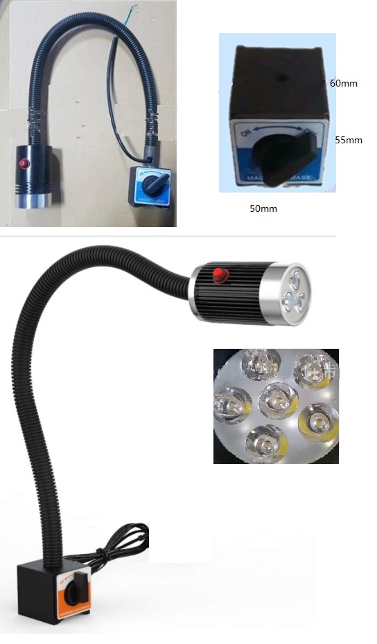 (image for) 7W LED machine light Industrial LED CNC machine light 24V 36V - Click Image to Close