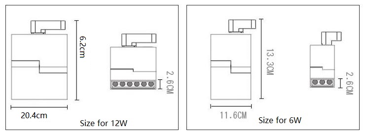 (image for) 12W Cree LED pin spot lights,LED pin spot track lighting - Click Image to Close