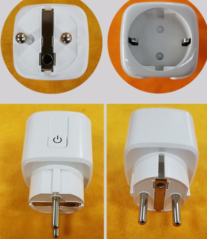 (image for) WiFi Smart European Plug Work with Alexa Google Assistant