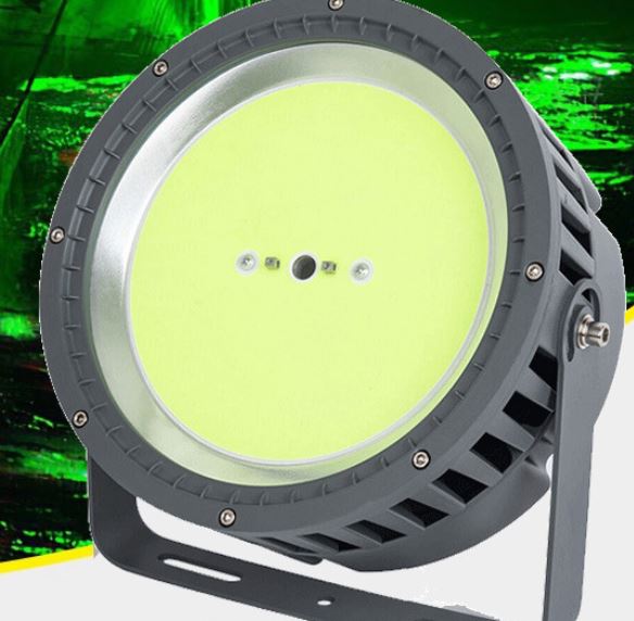 (image for) Yacht led lamp, DC 24V AC 110V AC 220V AC 277V Outdoor waterproof marine LED fish attracting light 1200W high power fishing boat fish attracting light fishing light COB fish gathering light